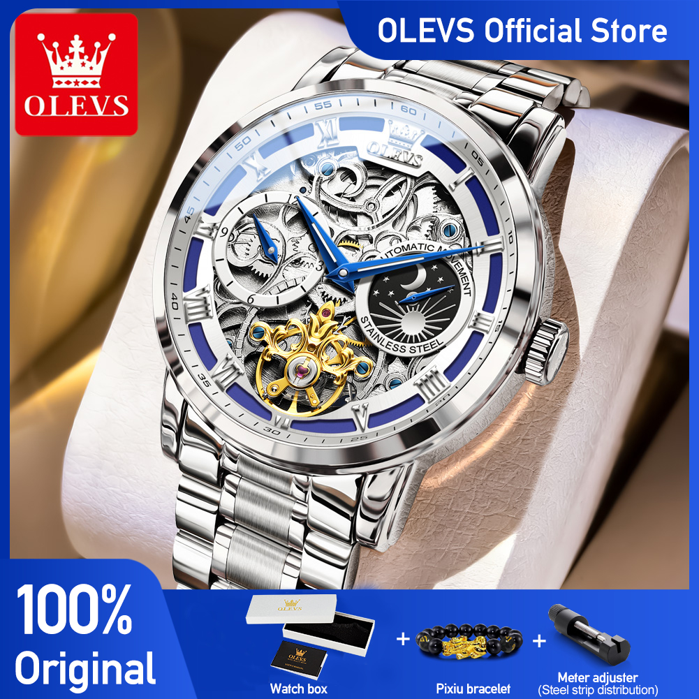 Luxury Bags Brands List - OLEVS 6670 Mens Watch Luxury Brand