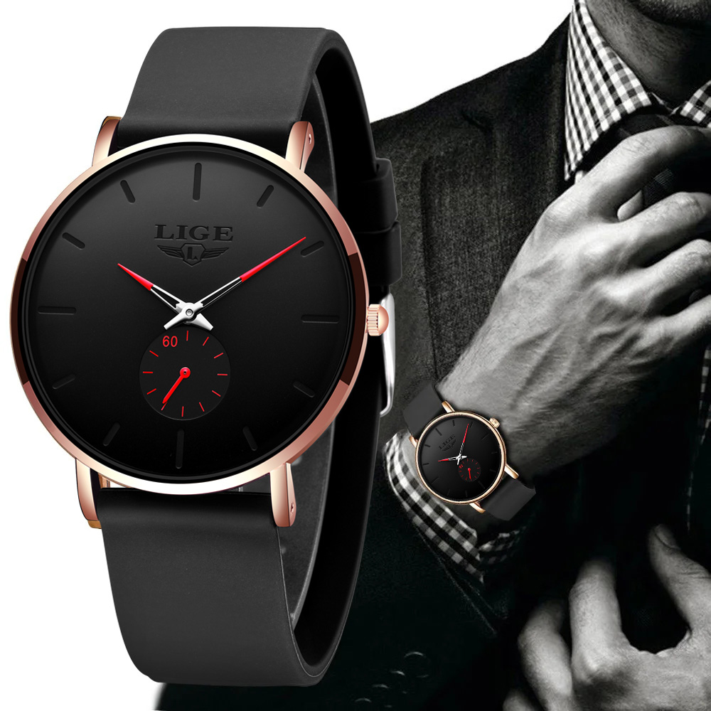 Luxury Bags Brands List - LIGE New Fashion Mens Watches Top