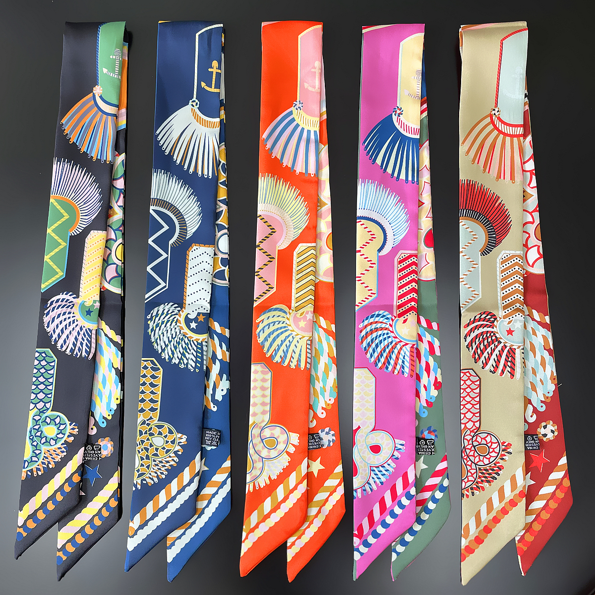 Luxury Bags Trending - Brand Design Twill 100% Silk Scarf