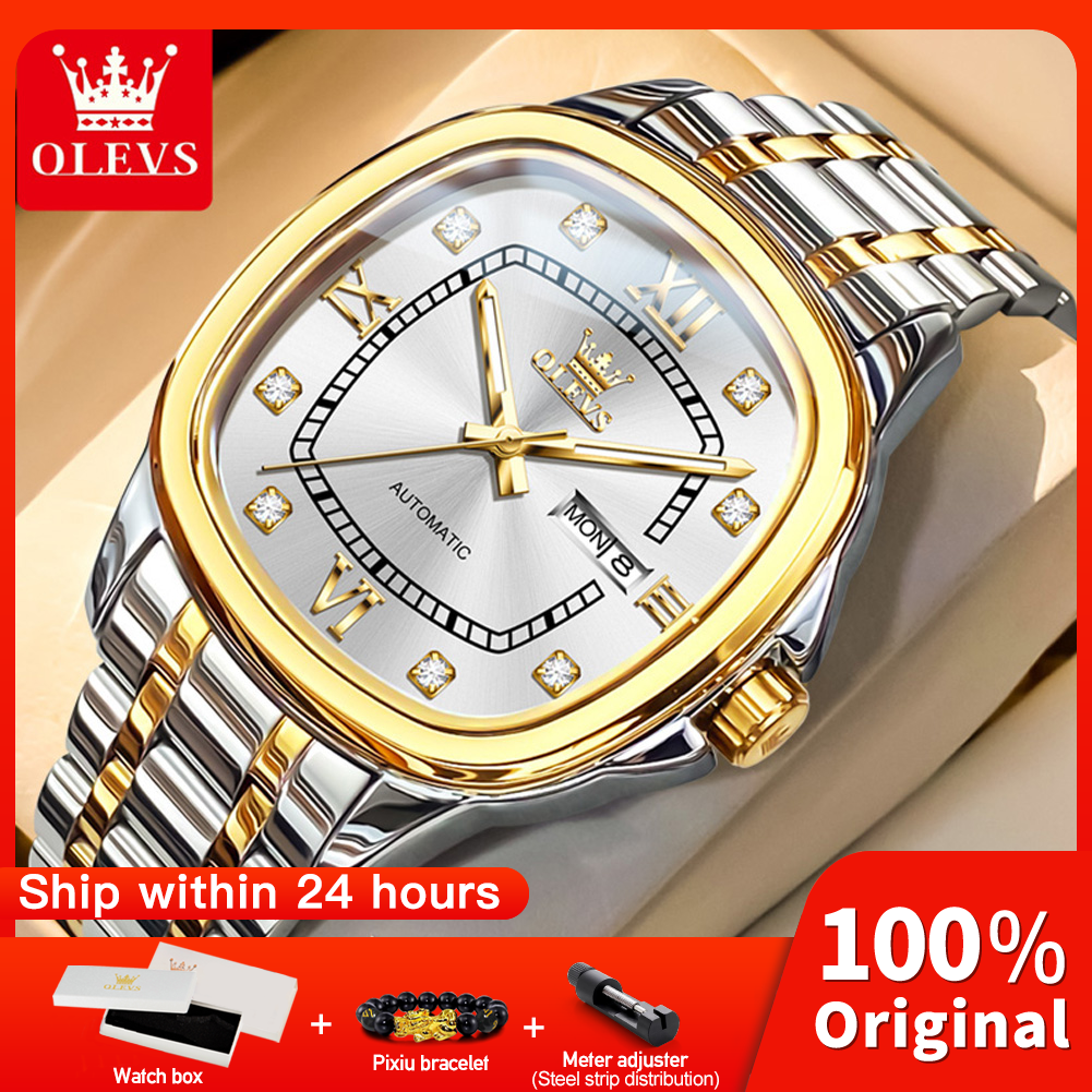 Luxury Bags Brands List - OLEVS 9810 Mens Watch Luxury Original