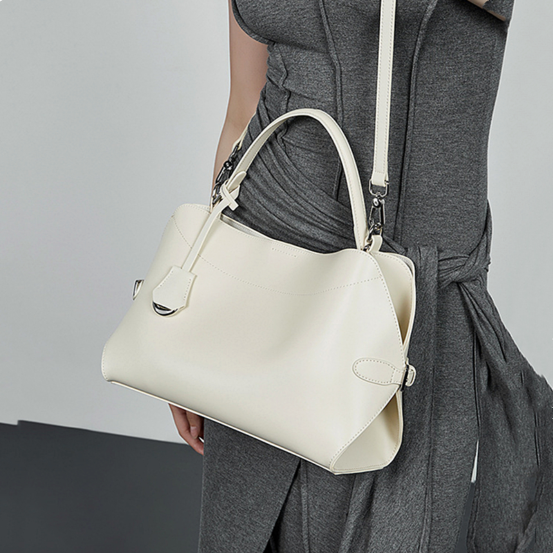 BURMINSA Genuine Leather Offic – обзор и цена Structured Handbag Top Handle