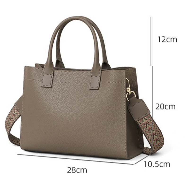 Genuine Leather Satchel Bag fo – обзор и цена Structured Handbag Top Handle