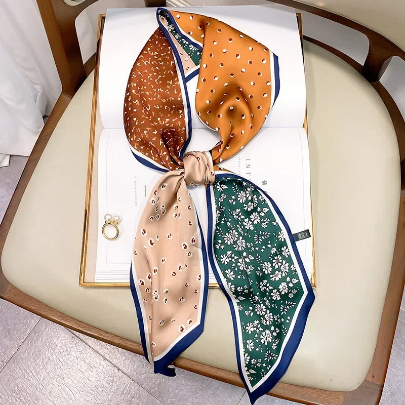 Design Print Skinny Scarf Plai – обзор и цена Luxury Bags Trending
