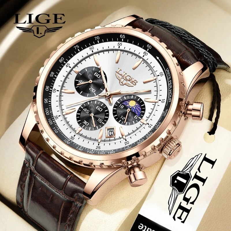 LIGE New Mens Watches Top Bran – обзор и цена Luxury Bags Brands List