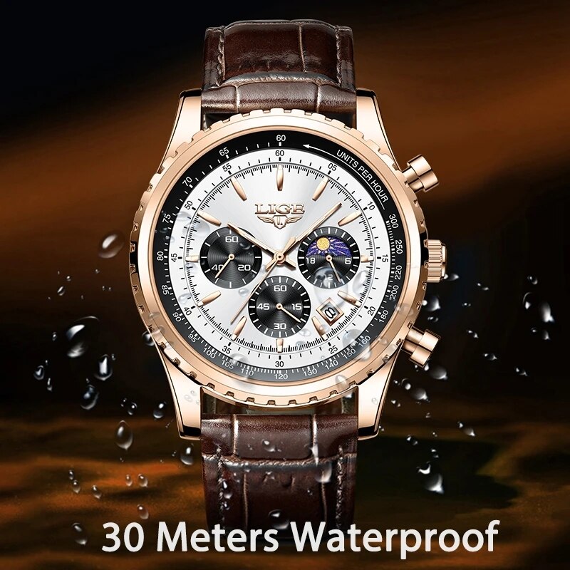 LIGE New Mens Watches Top Bran – обзор и цена Luxury Bags Brands List