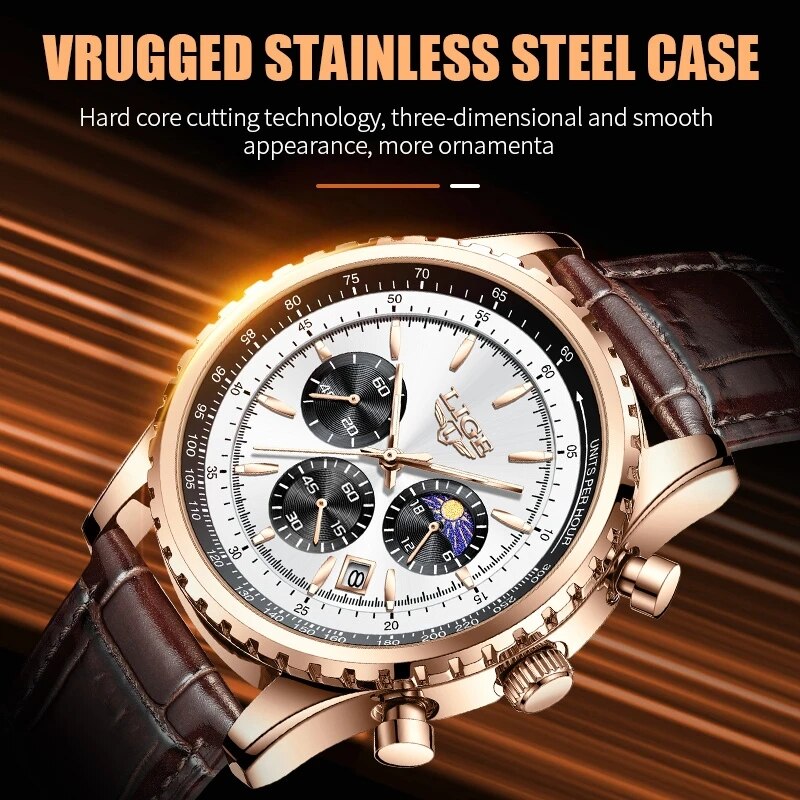 LIGE New Mens Watches Top Bran – обзор и цена Luxury Bags Brands List