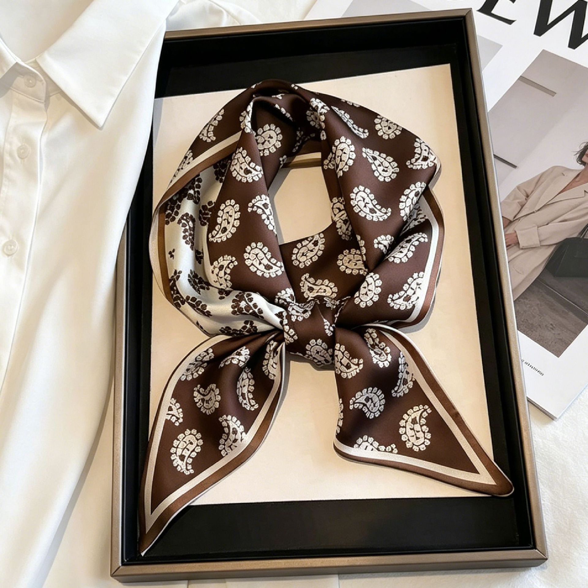 Luxury Long Neckerchief Skinny – обзор и цена Luxury Bags Trending