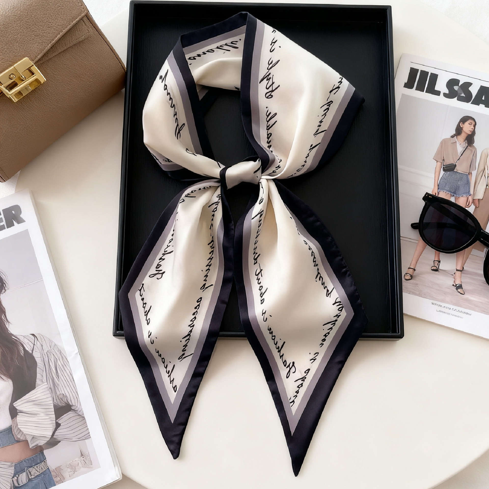 Luxury Long Neckerchief Skinny – обзор и цена Luxury Bags Trending