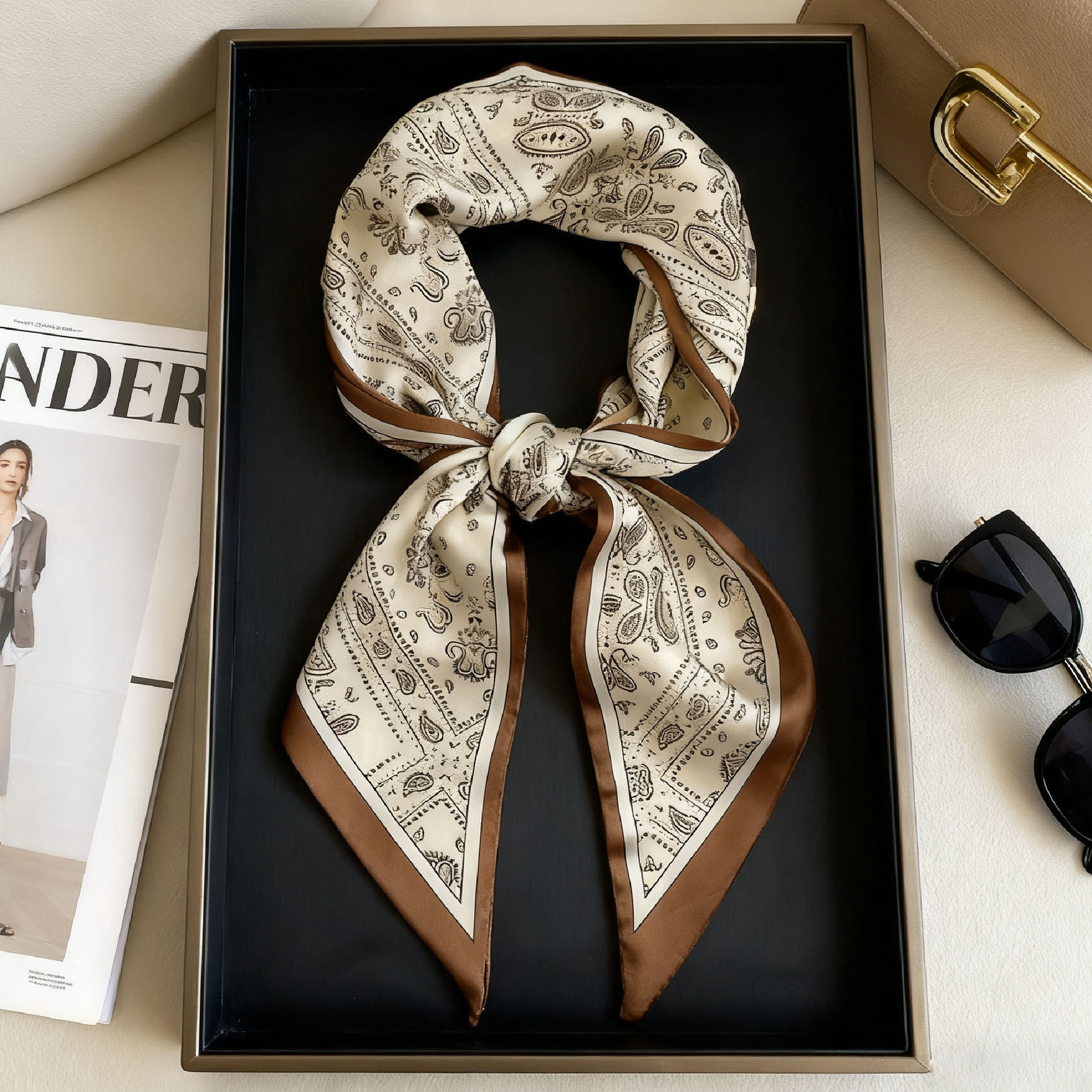 Luxury Long Neckerchief Skinny – обзор и цена Luxury Bags Trending