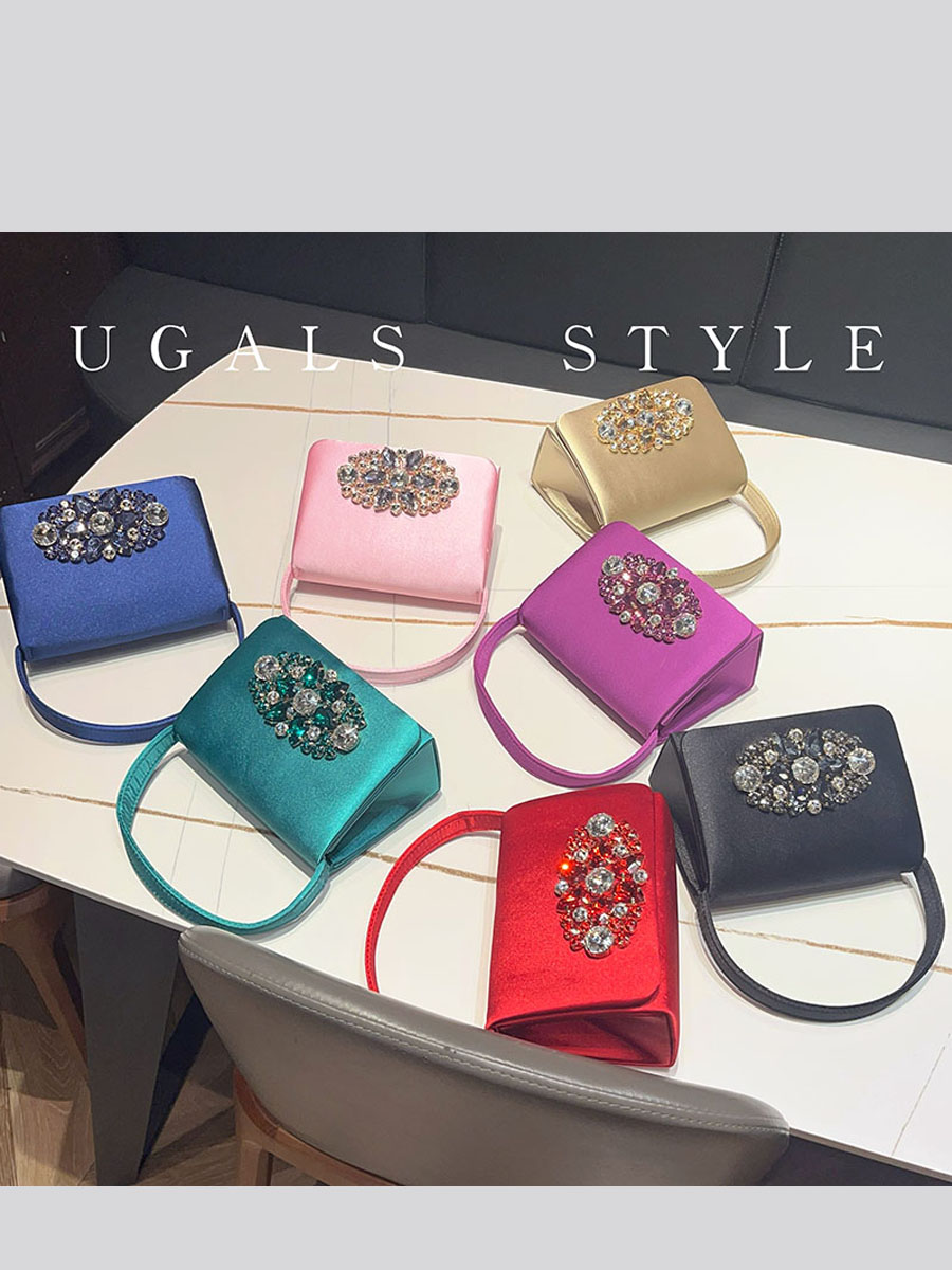 UGALS Luxury Satin Diamond Gem – обзор и цена Luxury Bags For Young Women
