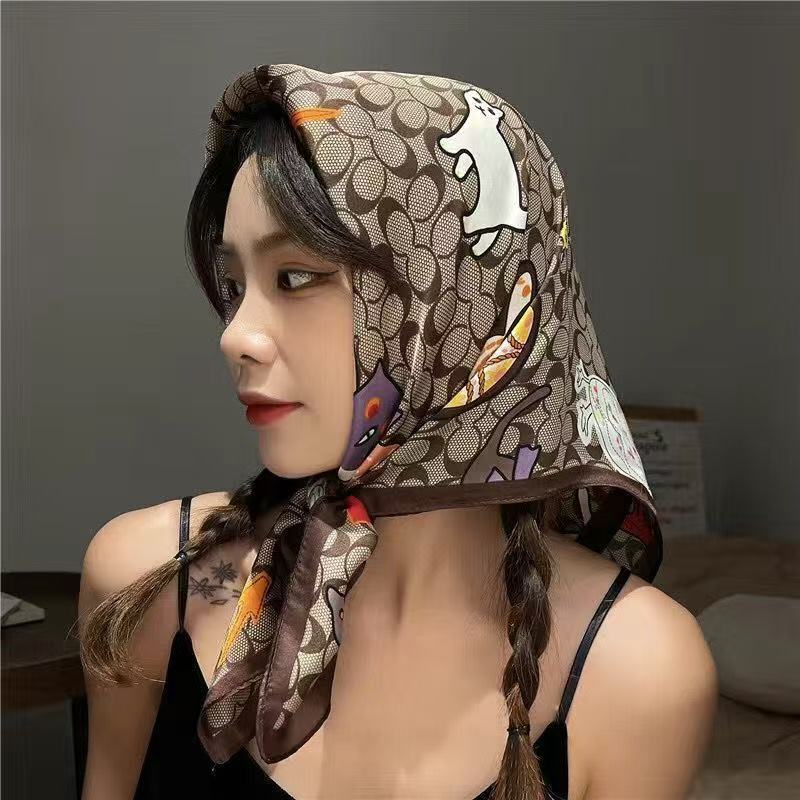 New Silk Square Scarf Women Lu – обзор и цена Luxury Bags Trending