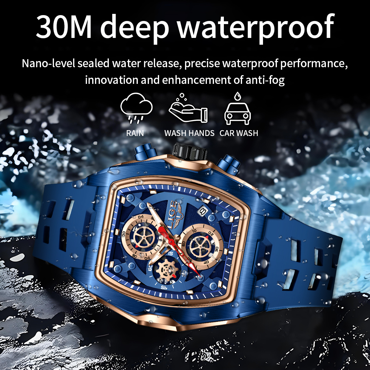 LIGE Top Brand Man Watch Luxur – обзор и цена Luxury Bags Brands List
