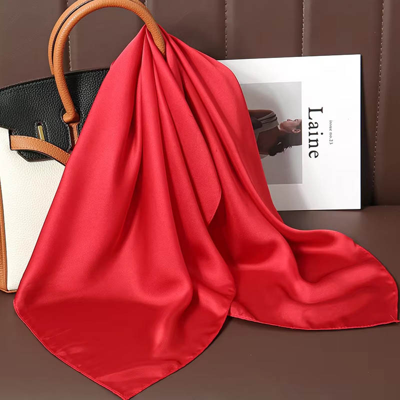 Luxury Solid Color Silk Square – обзор и цена Luxury Bags Trending