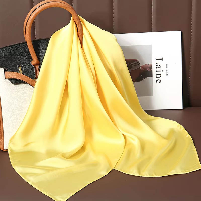 Luxury Solid Color Silk Square – обзор и цена Luxury Bags Trending