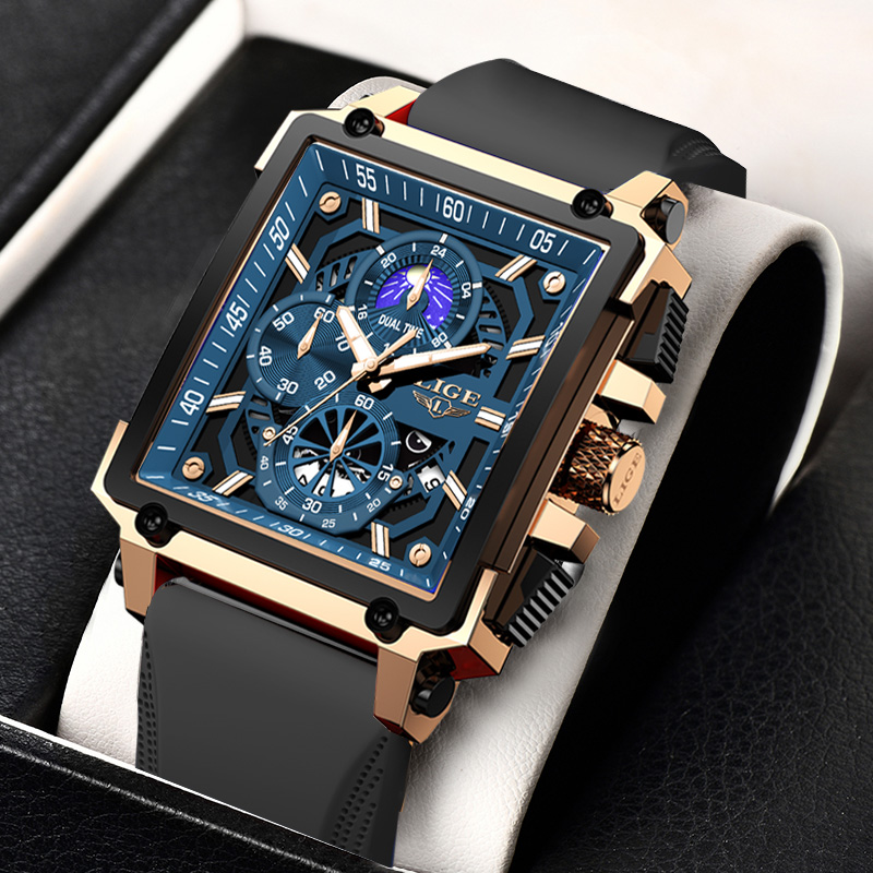 New LIGE Mens Watches Top Bran – обзор и цена Luxury Bags Brands List