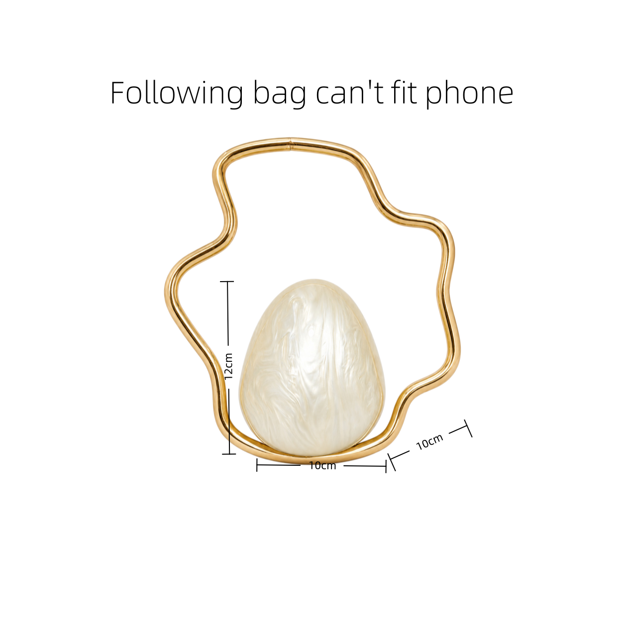 Women mini Acrylic egg bag cut – обзор и цена Luxury Bags Mini