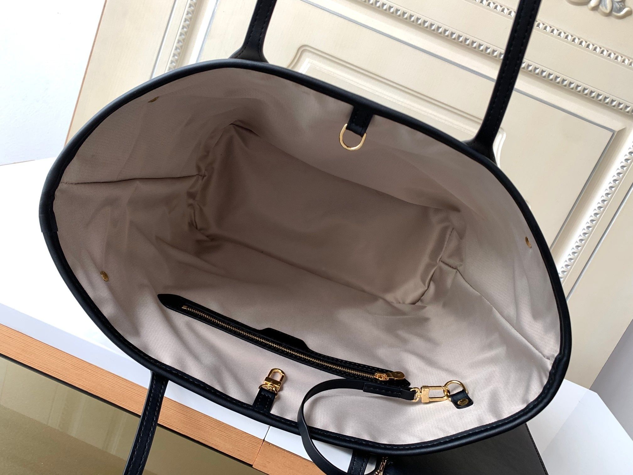 Ladies Neutral Solid Tone Faux – обзор и цена Structured Handbag Top Handle