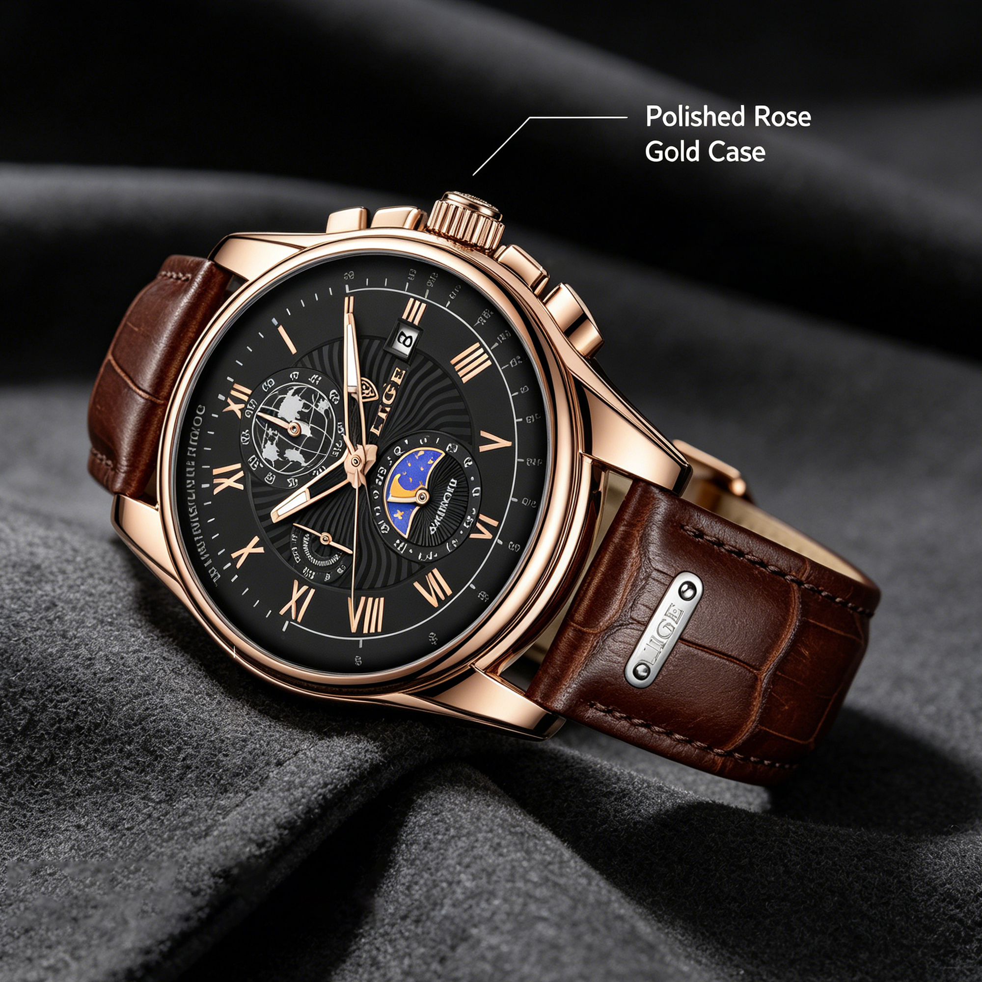 2026 LIGE Men's Watches Top Br – обзор и цена Luxury Bags Brands List