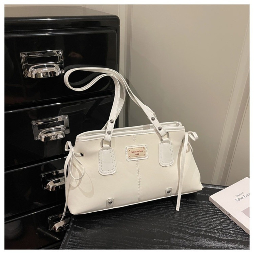 Minimalist Faux Leather Tote B – обзор и цена Structured Handbag Top Handle