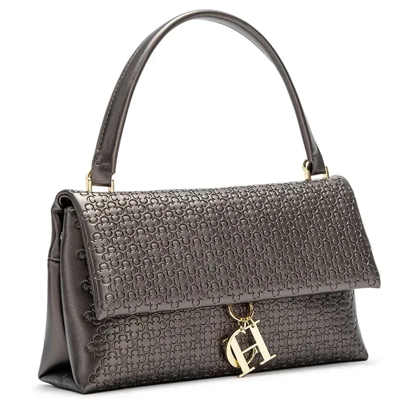 Elegant Handbag Monogram Embos – обзор и цена Structured Handbag Top Handle