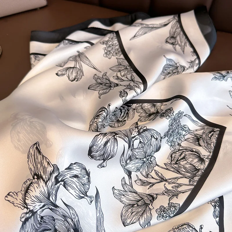 70*70cm Luxury Floral Print Si – обзор и цена Luxury Bags Trending