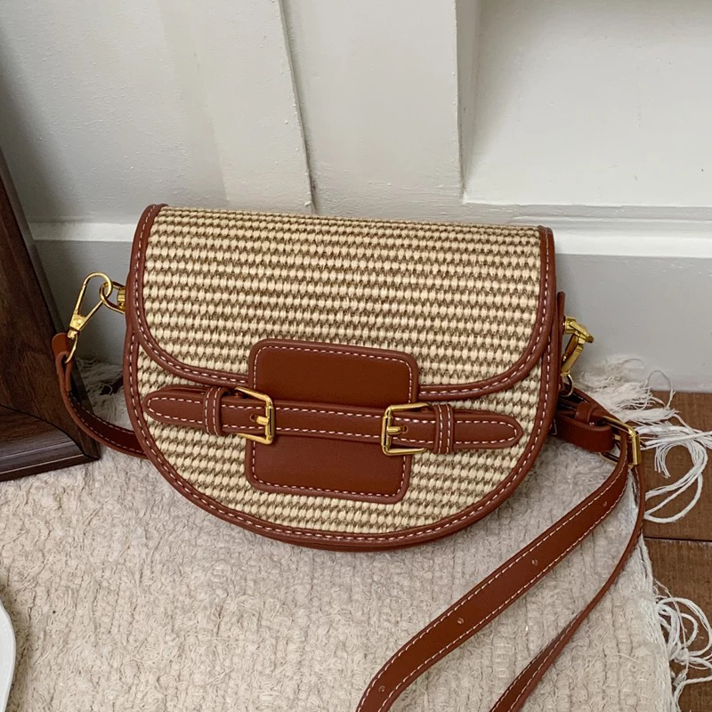 England Style Mini Straw Saddl – обзор и цена Luxury Bags Mini