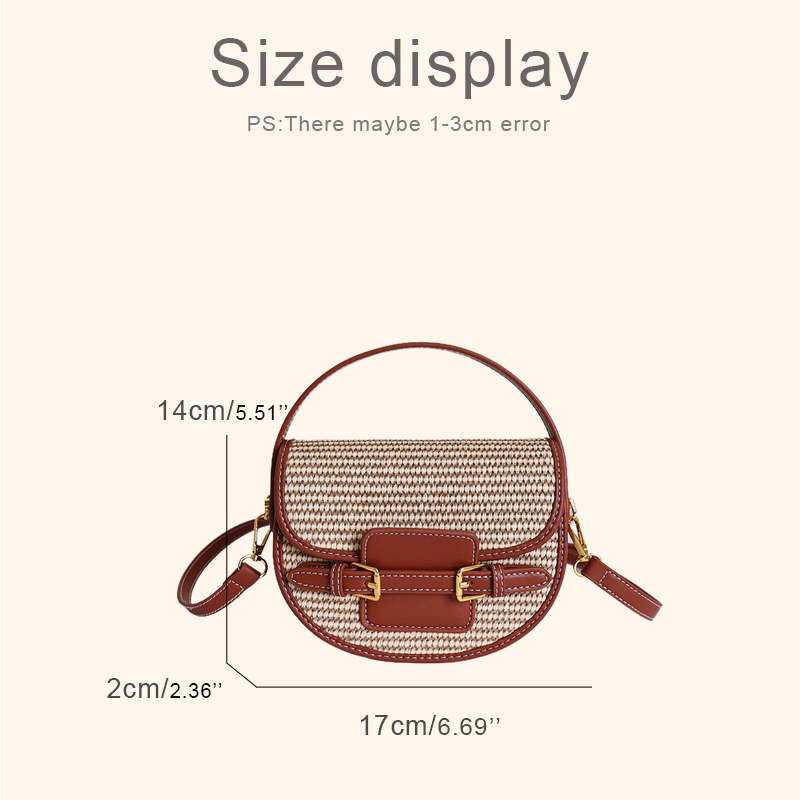 England Style Mini Straw Saddl – обзор и цена Luxury Bags Mini