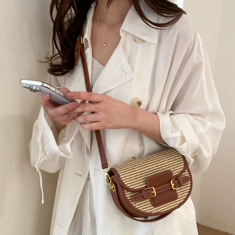England Style Mini Straw Saddl – обзор и цена Luxury Bags Mini