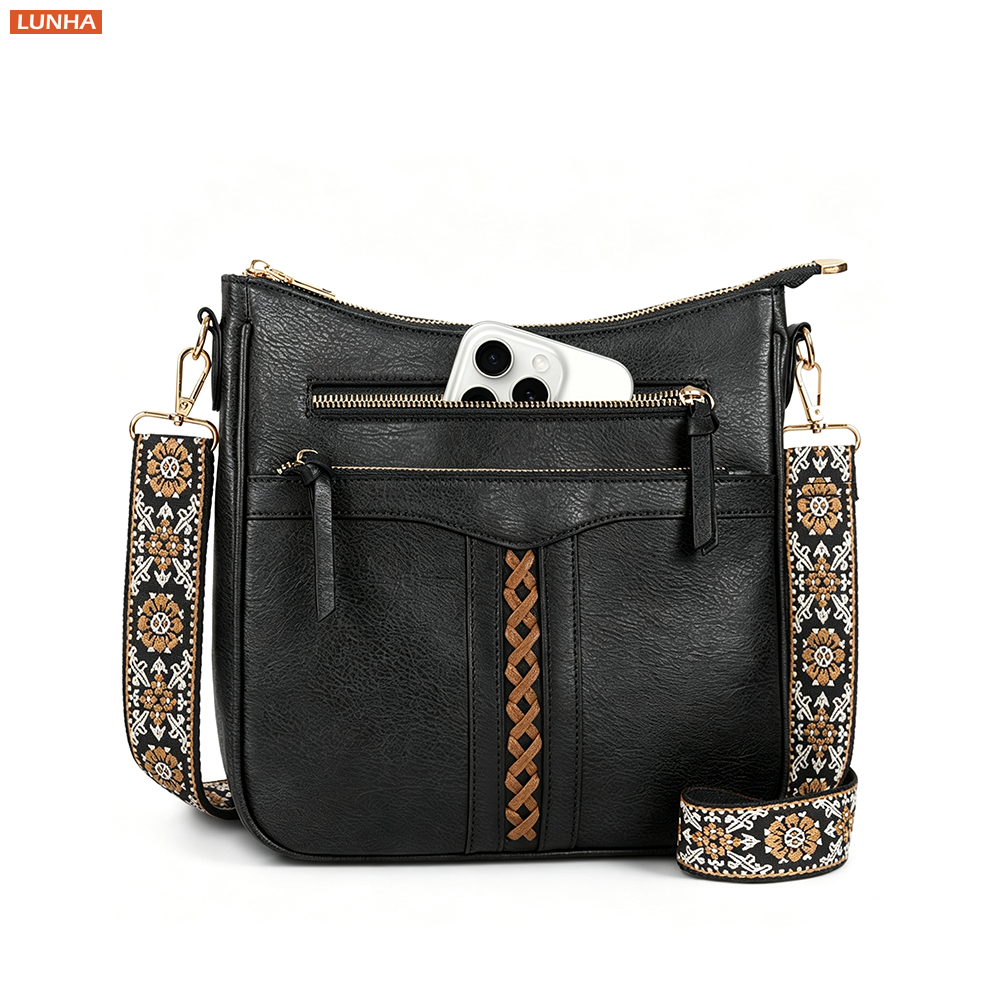 Vintage Braided Bucket Crossbo – обзор и цена Saddle Bag Distressed